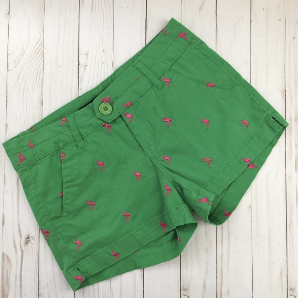 Flamingo Print Short Shorts Size 5